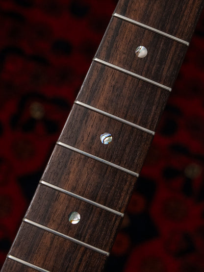 2019 Combat 57FV, 24" Scale, 3x Bareknuckle Mule, 97% scale body, Mahogany, Custom Order, Gibson '57 Flying V replica