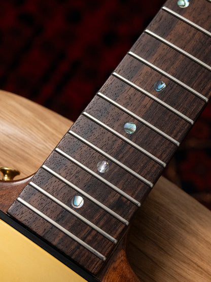 2019 Combat 57FV, 24" Scale, 3x Bareknuckle Mule, 97% scale body, Mahogany, Custom Order, Gibson '57 Flying V replica