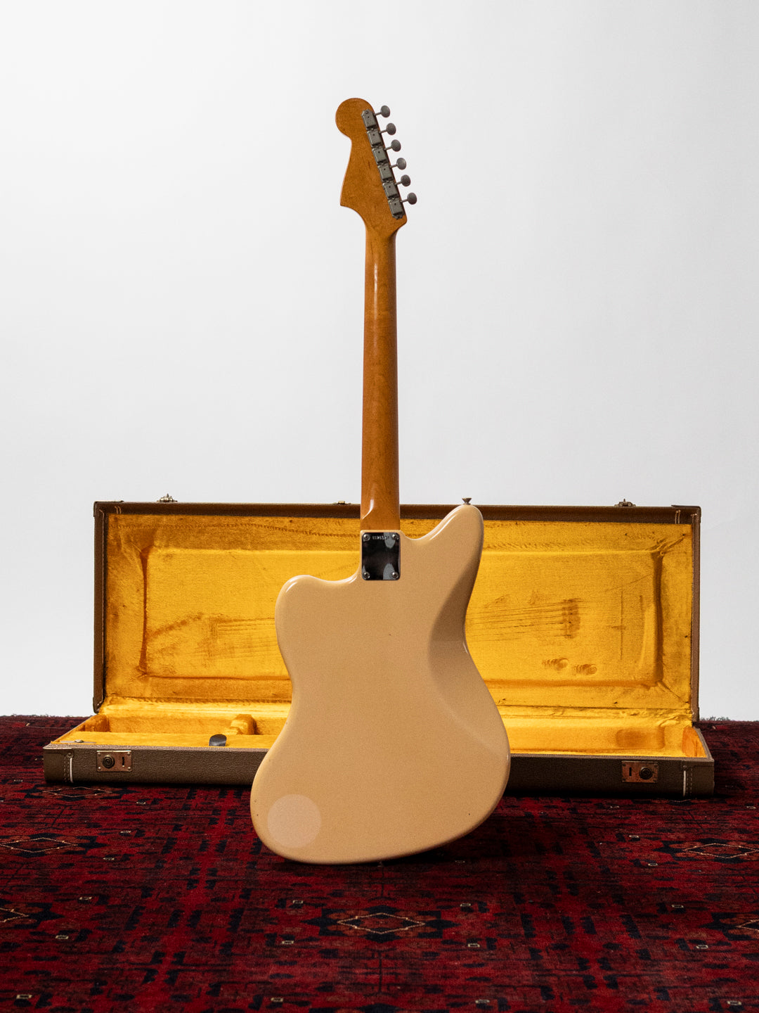 2000 Yamano Fender American Vintage '62 Jazzmaster, Matching Headstock, 100% original, Japan Exclusive, Shell Pink, OHSC, AVRI