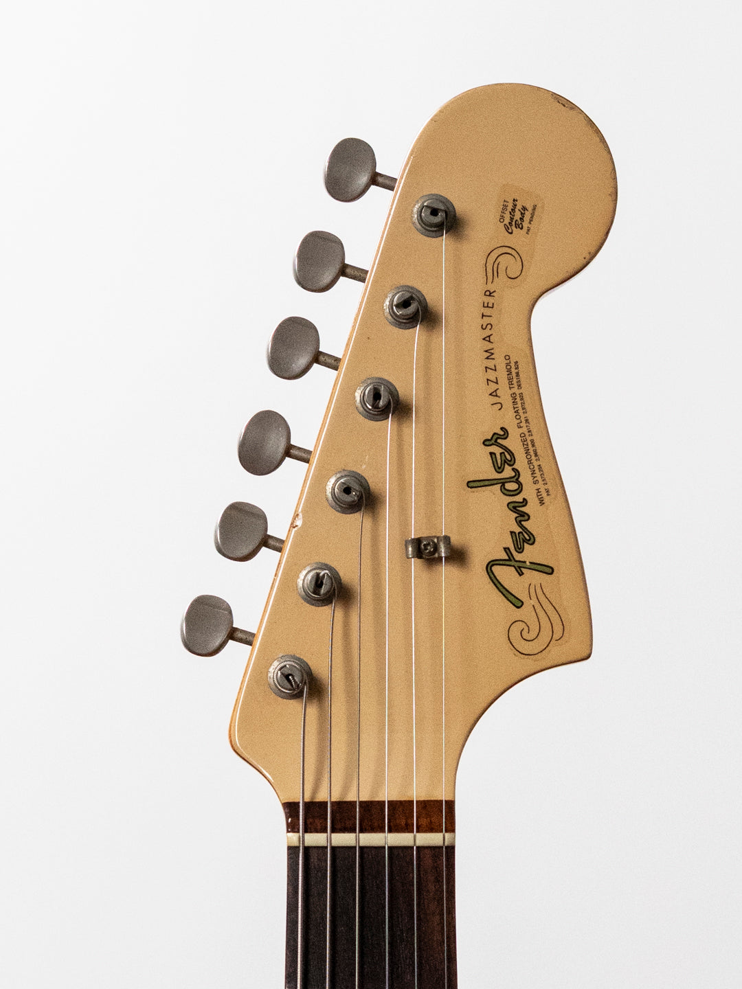 2000 Yamano Fender American Vintage '62 Jazzmaster, Matching Headstock, 100% original, Japan Exclusive, Shell Pink, OHSC, AVRI