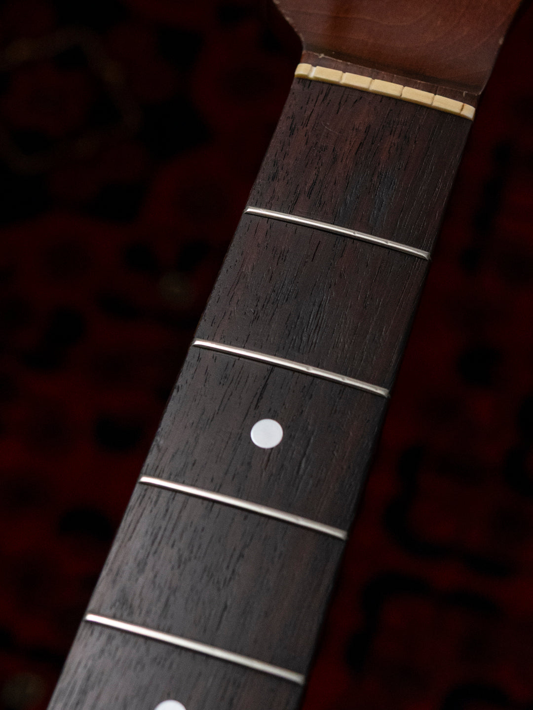 1991 Fender Order TL72-63, Lacquer Refinish ('69 All Rosewood Telecaster style), Matte Brown (MBR), Gold Hardware