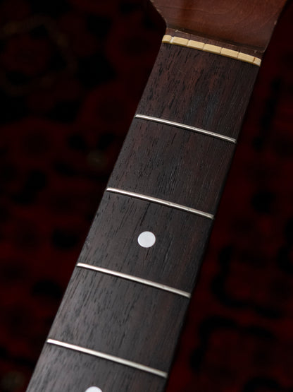 1991 Fender Order TL72-63, Lacquer Refinish ('69 All Rosewood Telecaster style), Matte Brown (MBR), Gold Hardware