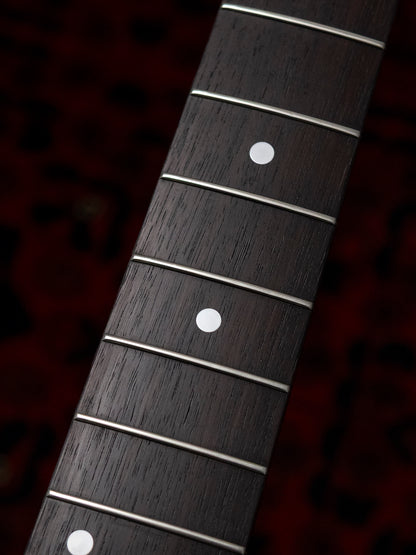 1991 Fender Order TL72-63, Lacquer Refinish ('69 All Rosewood Telecaster style), Matte Brown (MBR), Gold Hardware