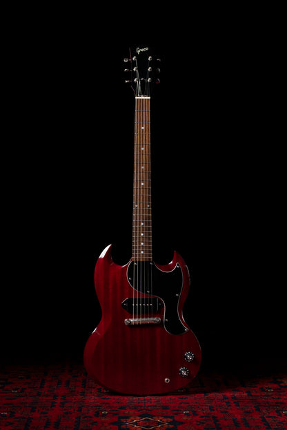 1989 Greco SGR63 SG Junior, 5.75lbs, Gibson Lifton Historic Hard Case
