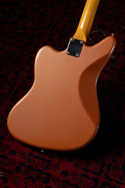 1994 Fender Jaguar JG66-RC MH, Burgundy Mist Metallic (BMT), Matching Headstock, Alder