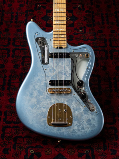 2020 Navigator 25.5" Scale Jaguar, ESP Custom Shop, Gold Mastery, Blocks & Binding, Maple Fretboard, Swamp Ash, Seymour Duncan Antiquity, N-JM, N-JG