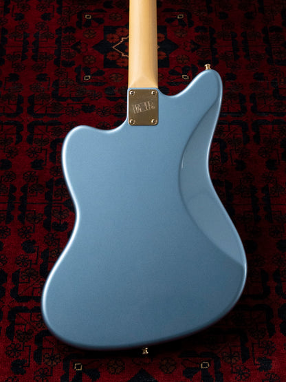 2020 Navigator 25.5" Scale Jaguar, ESP Custom Shop, Gold Mastery, Blocks & Binding, Maple Fretboard, Swamp Ash, Seymour Duncan Antiquity, N-JM, N-JG
