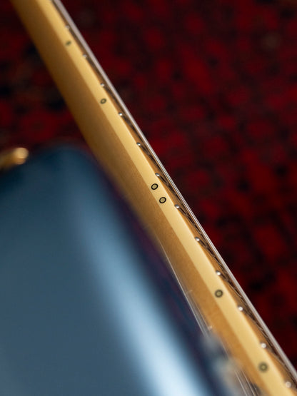 2020 Navigator 25.5" Scale Jaguar, ESP Custom Shop, Gold Mastery, Blocks & Binding, Maple Fretboard, Swamp Ash, Seymour Duncan Antiquity, N-JM, N-JG