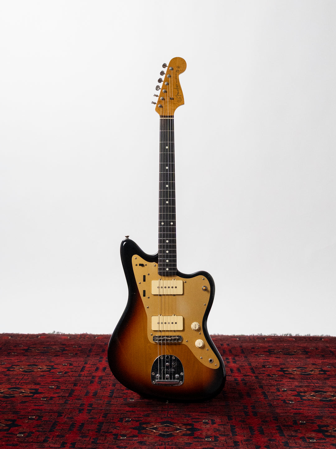 1996 Fender Order HJM-59/JM66-EX ALG, Lacquer Refinish, Non Catalog Ikebe, Gold Anodized Aluminum Pickguard, 1959 Jazzmaster, FujiGen