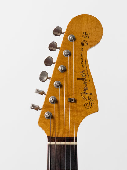 1996 Fender Order HJM-59/JM66-EX ALG, Lacquer Refinish, Non Catalog Ikebe, Gold Anodized Aluminum Pickguard, 1959 Jazzmaster, FujiGen