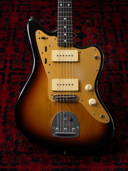 1996 Fender Order HJM-59/JM66-EX ALG, Lacquer Refinish, Non Catalog Ikebe, Gold Anodized Aluminum Pickguard, 1959 Jazzmaster, FujiGen