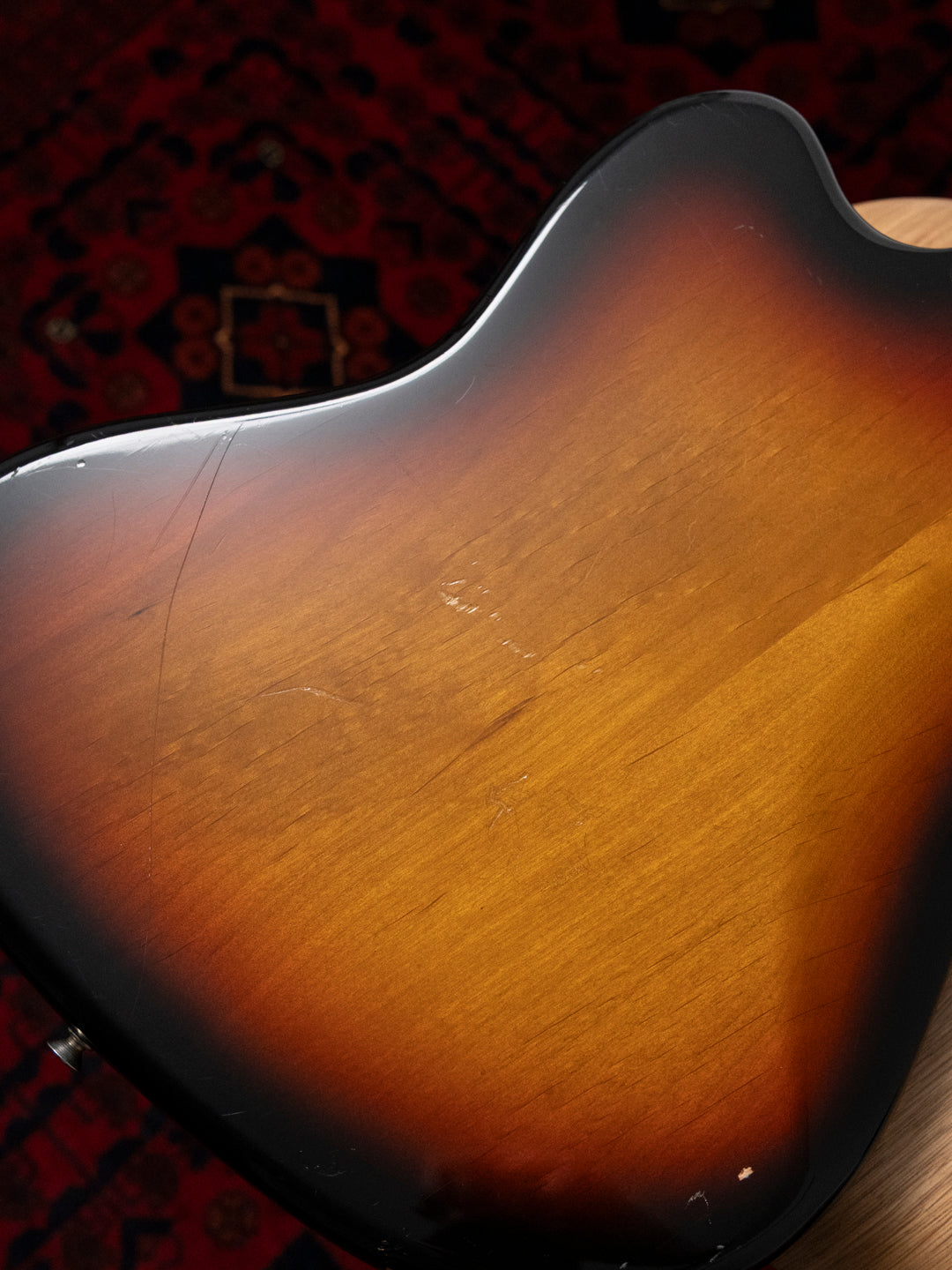 1996 Fender Order HJM-59/JM66-EX ALG, Lacquer Refinish, Non Catalog Ikebe, Gold Anodized Aluminum Pickguard, 1959 Jazzmaster, FujiGen
