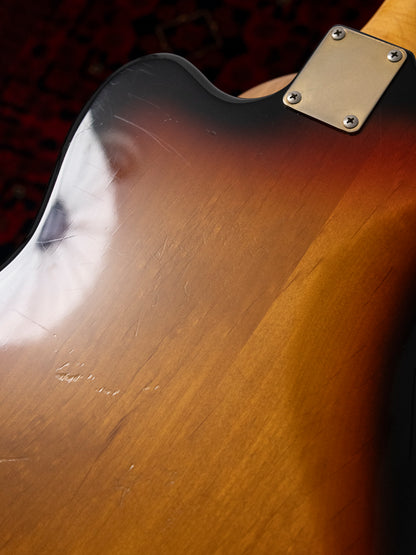 1996 Fender Order HJM-59/JM66-EX ALG, Lacquer Refinish, Non Catalog Ikebe, Gold Anodized Aluminum Pickguard, 1959 Jazzmaster, FujiGen
