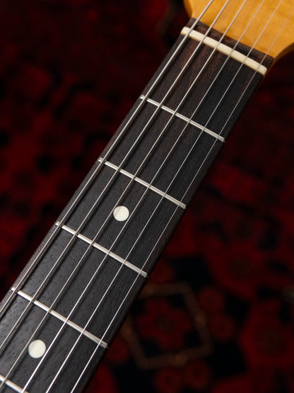 1996 Fender Order HJM-59/JM66-EX ALG, Lacquer Refinish, Non Catalog Ikebe, Gold Anodized Aluminum Pickguard, 1959 Jazzmaster, FujiGen