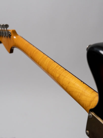 1996 Fender Order HJM-59/JM66-EX ALG, Lacquer Refinish, Non Catalog Ikebe, Gold Anodized Aluminum Pickguard, 1959 Jazzmaster, FujiGen