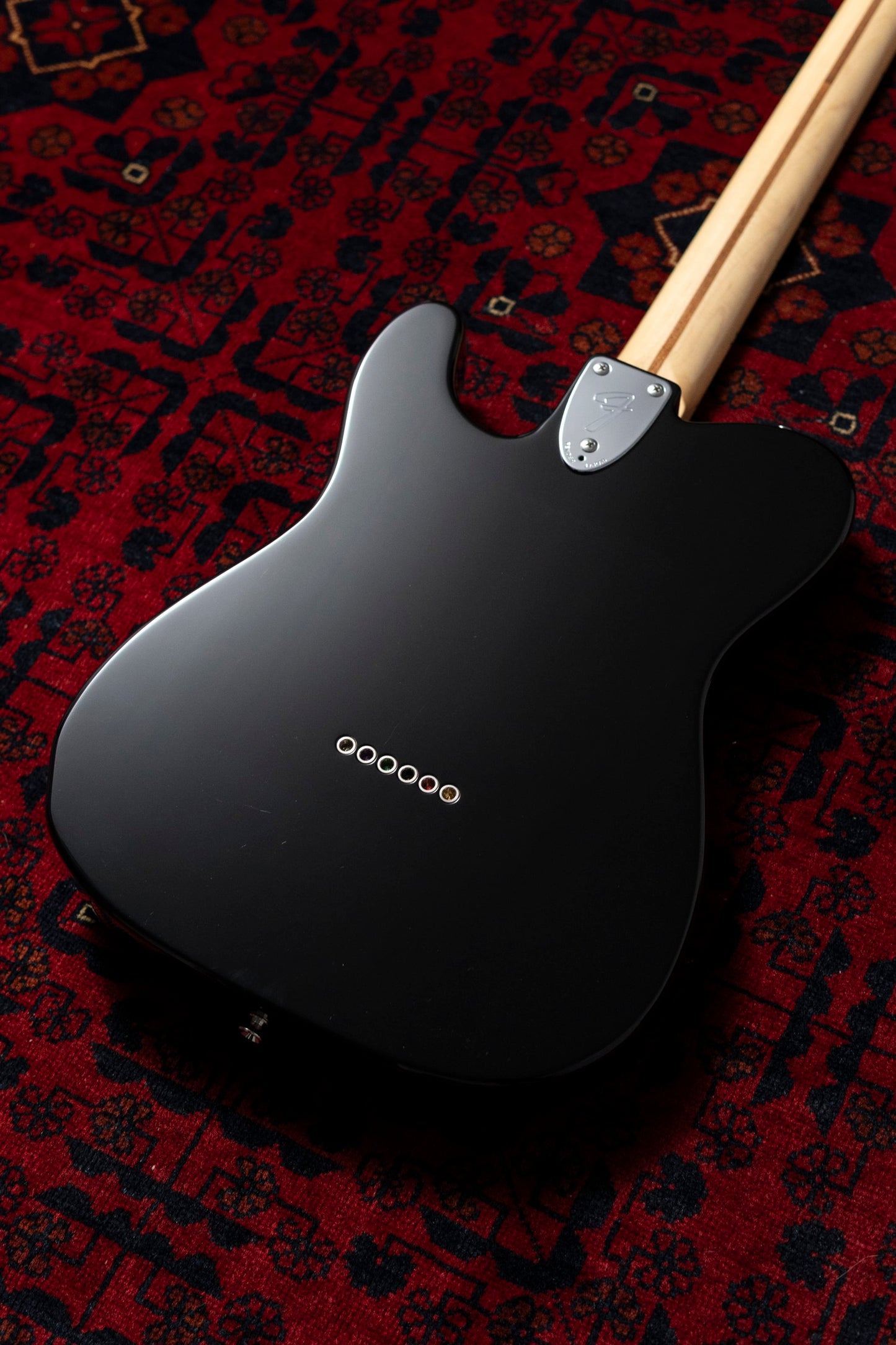 2016 Made in Japan Exclusive Series FSR Classic 70's Telecaster Thinline, Traditional, Black, 7lbs, Ash