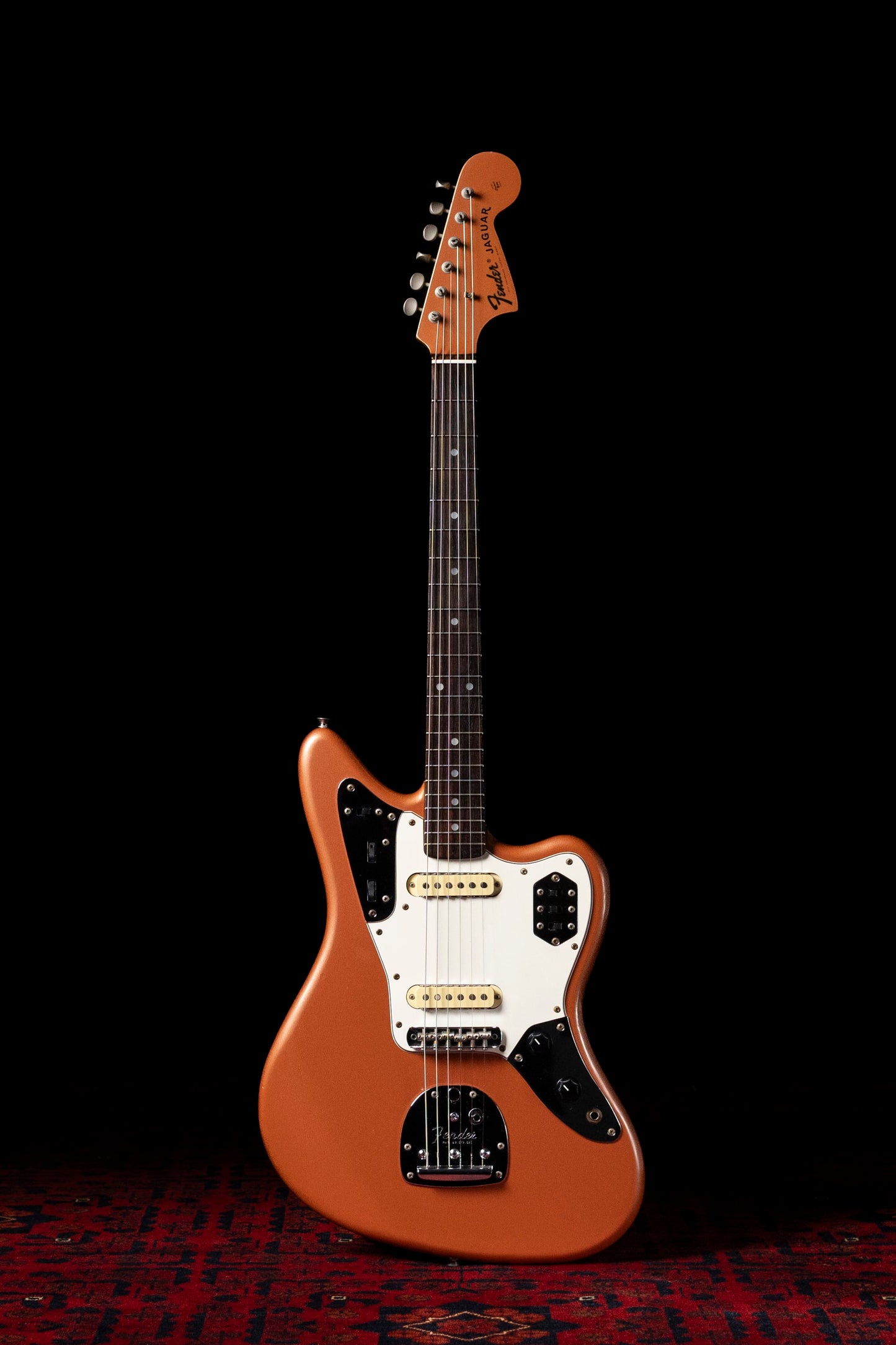 1994 Fender Jaguar JG66-RC MH, Burgundy Mist, Matching Headstock, Non-Catalog, Alder
