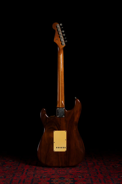 1983 Fender "JV" ST57-115 '57 Stratocaster, Mahogany Neck & Koa Body, USA Fullerton Pickups