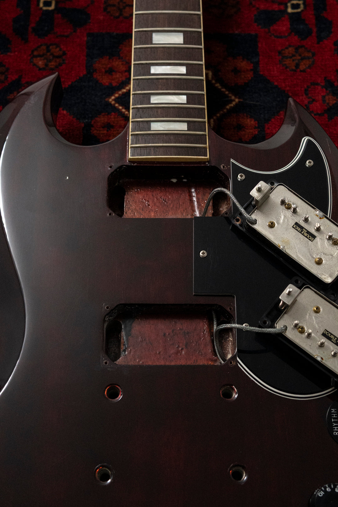 1982 Greco SS-60 SG, Super Real, Mint Collection, Wine Red, Double Trick Pickups, 70's Gibson SG, SS-600