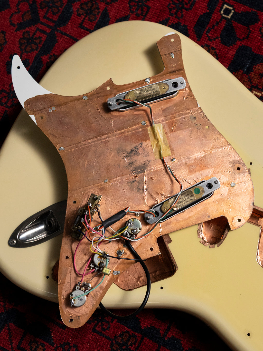 1997 Fender ST-175RB Ritchie Blackmore Signature Stratocaster, Set Neck, Lace Sensor Gold, Scalloped