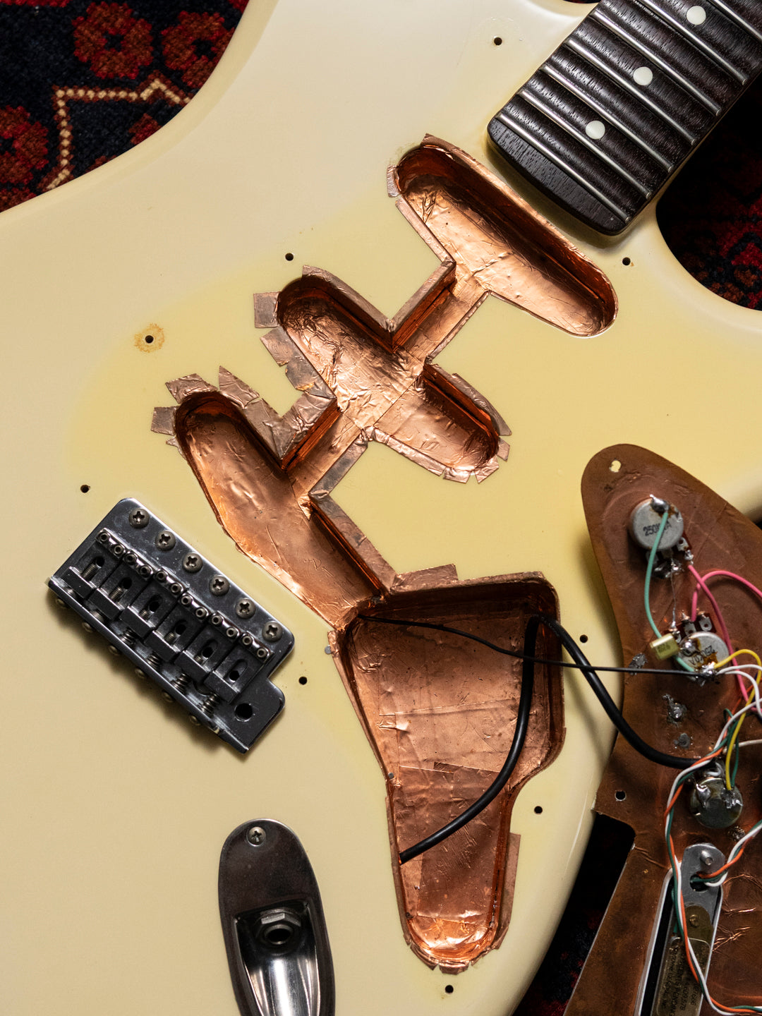 1997 Fender ST-175RB Ritchie Blackmore Signature Stratocaster, Set Neck, Lace Sensor Gold, Scalloped