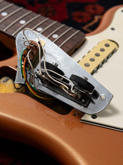 1994 Fender JG66-RC Jaguar, Burgundy Mist Metallic (BMT), Matching Headstock, Non Catalog, FujiGen