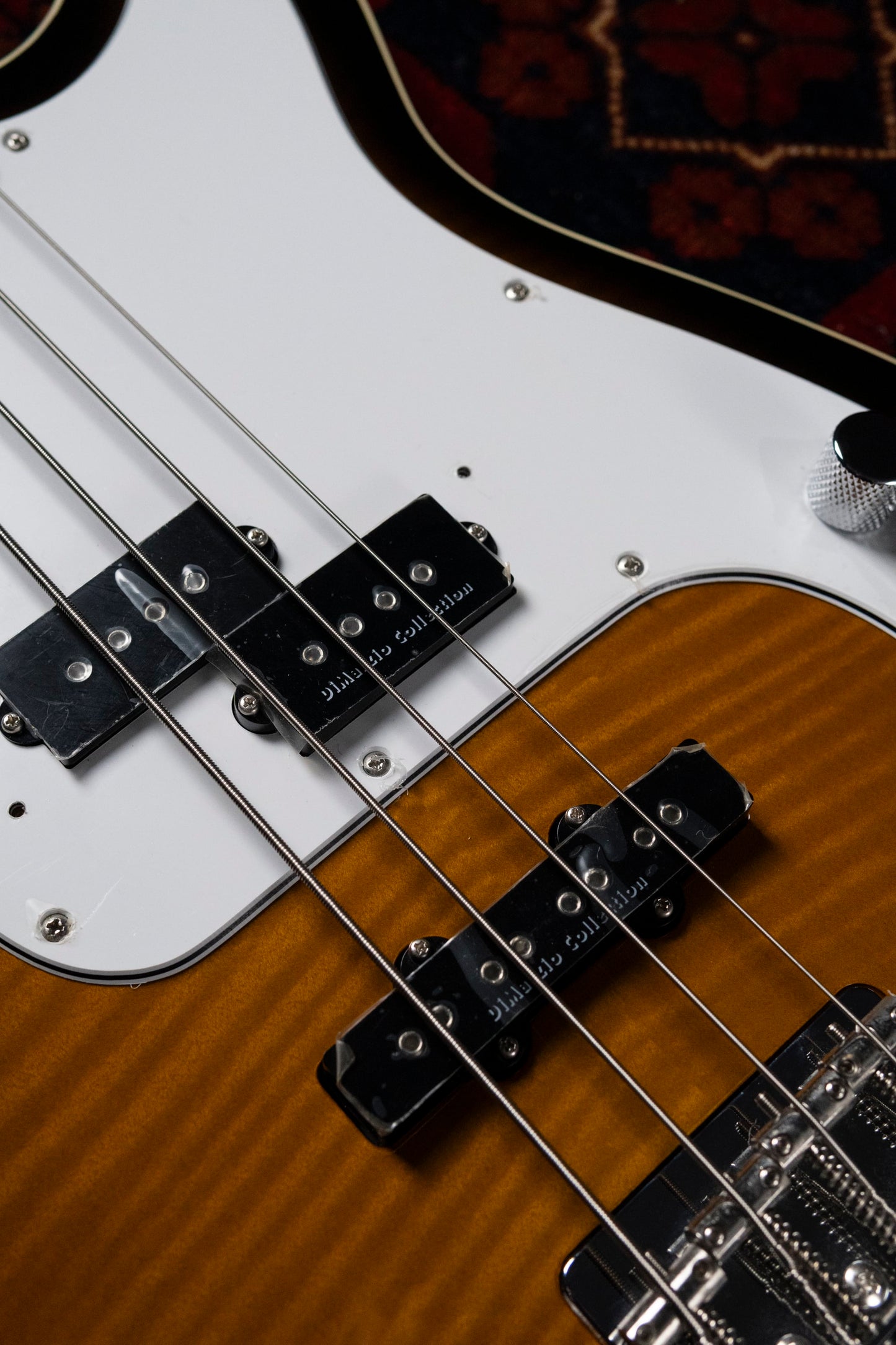 2009 Fender APJ-DMC Aerodyne Precision Classic Special, DiMarzio Collection, Flamed Maple, Non-Catalog Limited