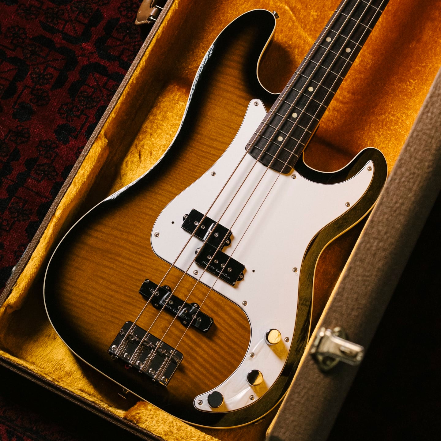 2009 Fender APJ-DMC Aerodyne Precision Classic Special, DiMarzio Collection, Flamed Maple, Non-Catalog Limited