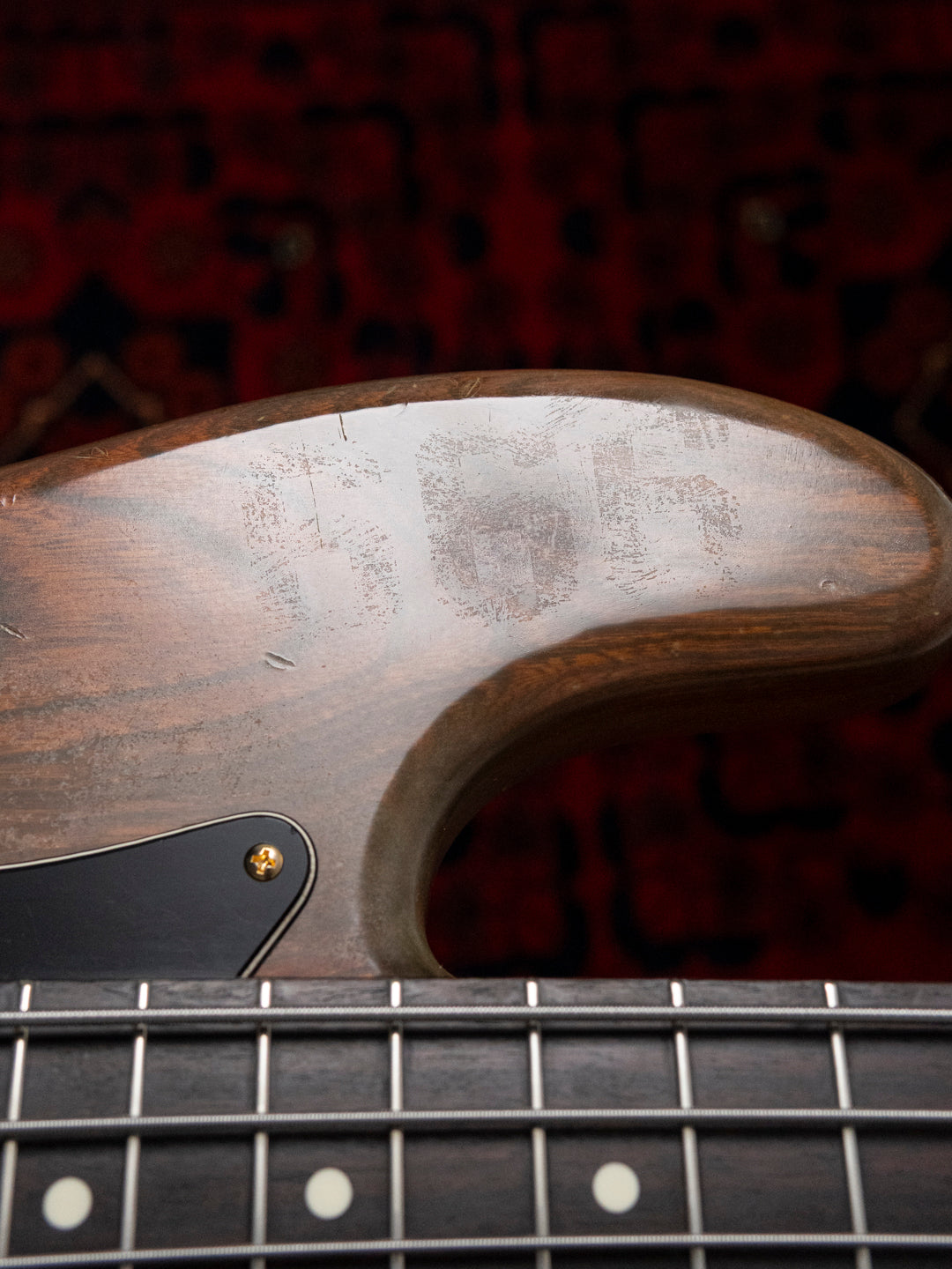 1991 Fender Order PB62 Precision Bass, Matte Brown (MBR), Walnut Stain, Gold Hardware, FujiGen