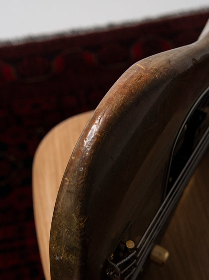 1991 Fender Order PB62 Precision Bass, Matte Brown (MBR), Walnut Stain, Gold Hardware, FujiGen
