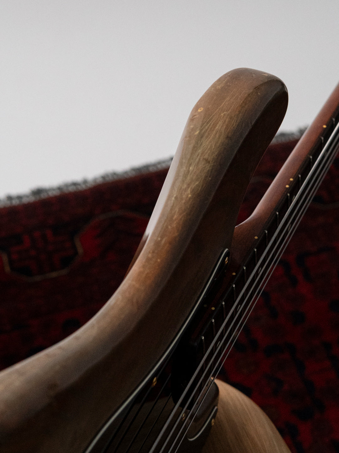 1991 Fender Order PB62 Precision Bass, Matte Brown (MBR), Walnut Stain, Gold Hardware, FujiGen