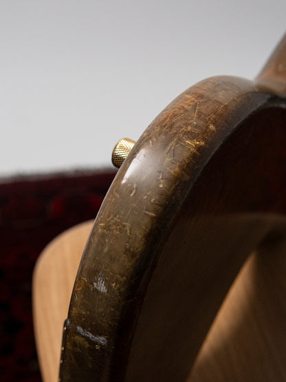 1991 Fender Order PB62 Precision Bass, Matte Brown (MBR), Walnut Stain, Gold Hardware, FujiGen