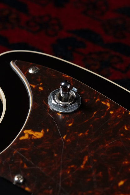 2012 Fender MG-HO Hollow Body Mustang, Wide Range Humbucker MOD, Thinline