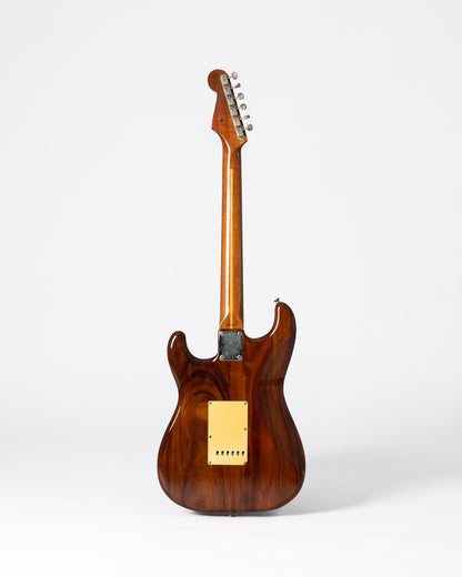 1983 Fender "JV" ST57-115 '57 Stratocaster, Mahogany Neck & Koa Body, USA Fullerton Pickups