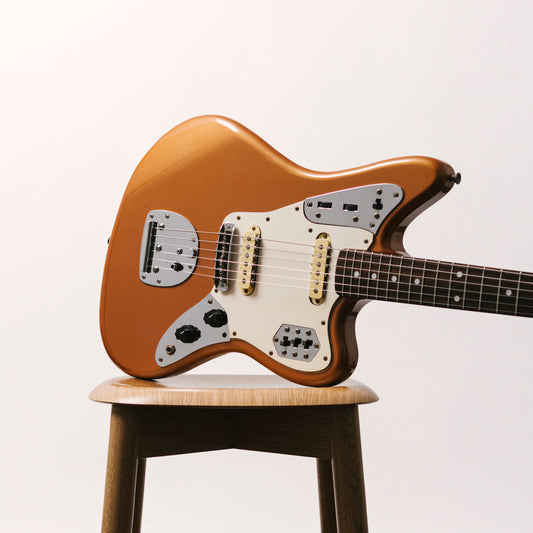 1994 Fender JG66-RC Jaguar, Burgundy Mist Metallic (BMT), Matching Headstock, Non Catalog, FujiGen