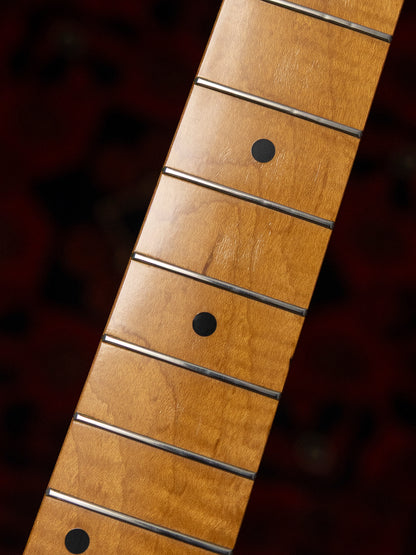 1991 Fender TLG-110LS Telecaster, Custom Edition, 10th Anniversary, Burled Mahogany, Lace Sensor, Bound, TL92-LS