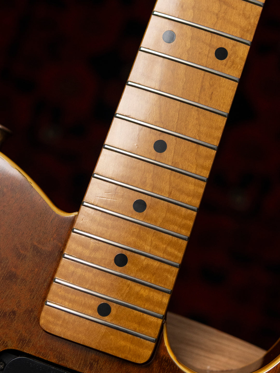 1991 Fender TLG-110LS Telecaster, Custom Edition, 10th Anniversary, Burled Mahogany, Lace Sensor, Bound, TL92-LS