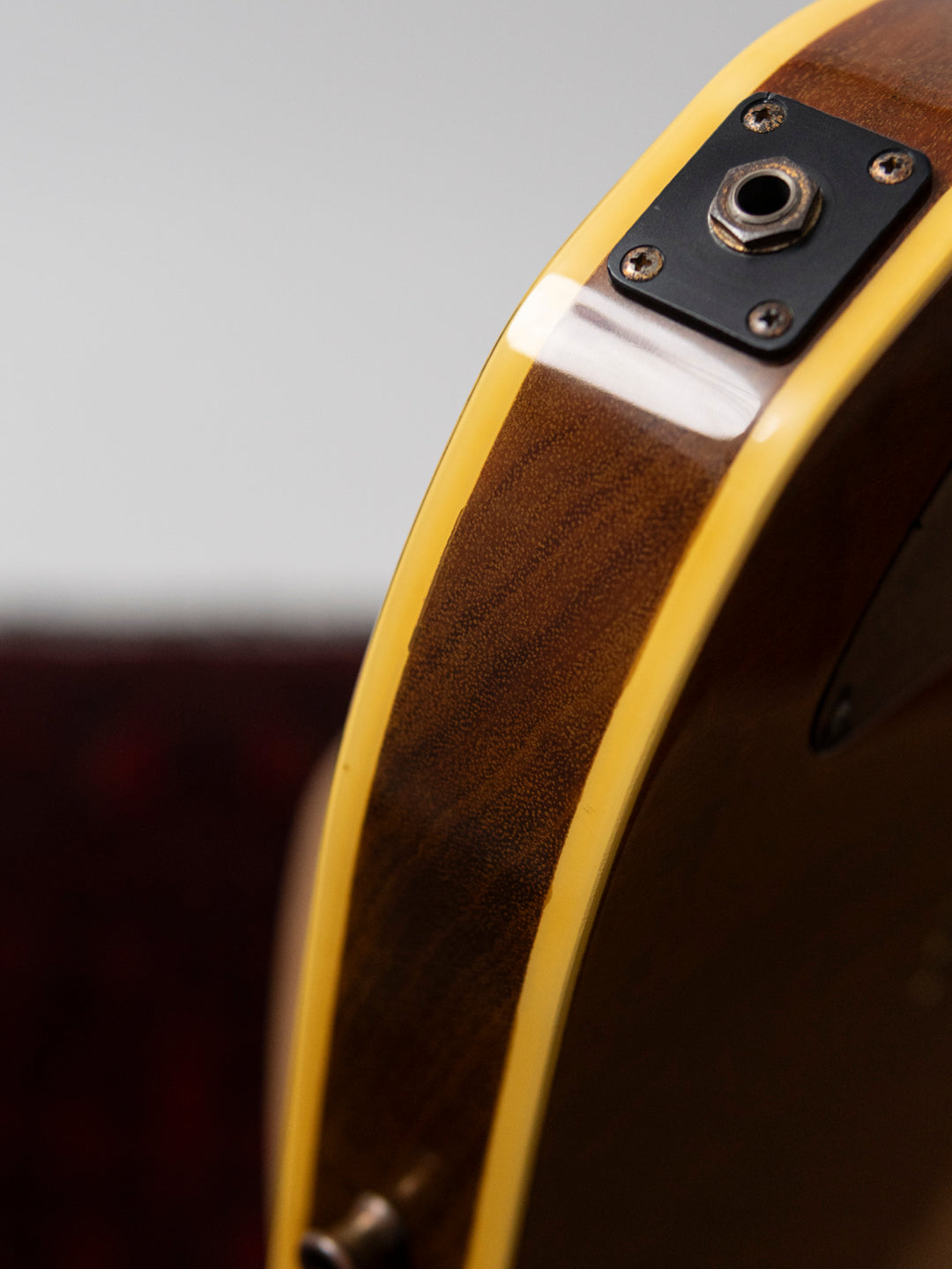 1991 Fender TLG-110LS Telecaster, Custom Edition, 10th Anniversary, Burled Mahogany, Lace Sensor, Bound, TL92-LS