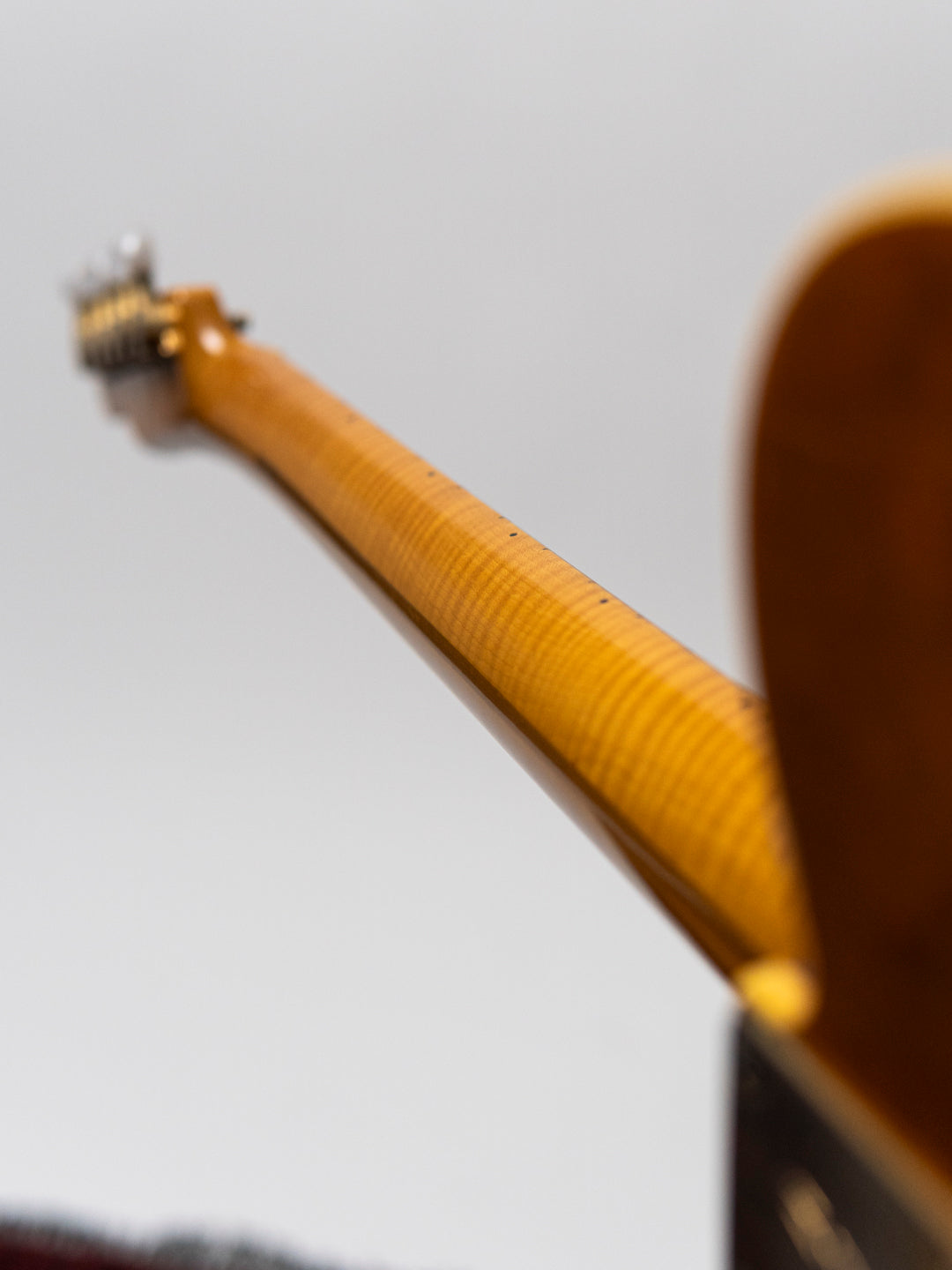 1991 Fender TLG-110LS Telecaster, Custom Edition, 10th Anniversary, Burled Mahogany, Lace Sensor, Bound, TL92-LS