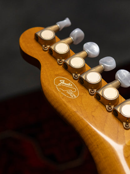 1991 Fender TLG-110LS Telecaster, Custom Edition, 10th Anniversary, Burled Mahogany, Lace Sensor, Bound, TL92-LS