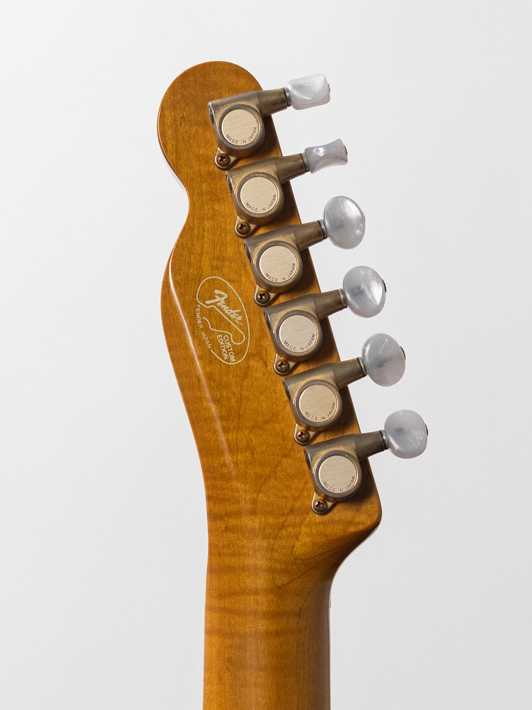 1991 Fender TLG-110LS Telecaster, Custom Edition, 10th Anniversary, Burled Mahogany, Lace Sensor, Bound, TL92-LS