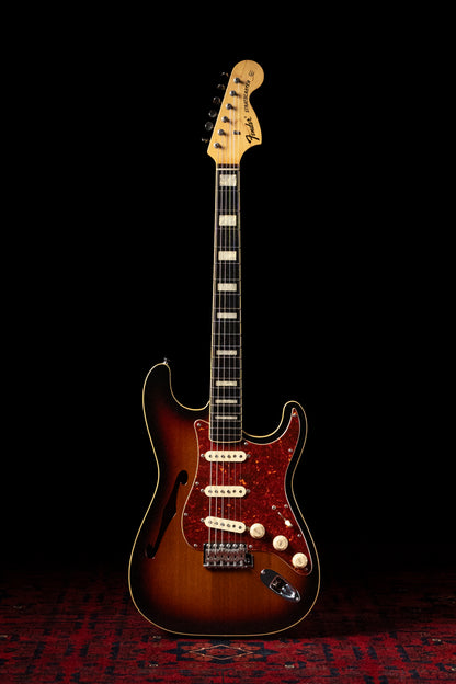 2012 Fender ST/HO/3S Hollow Body Stratocaster, 7lbs, Thinline, Mahogany