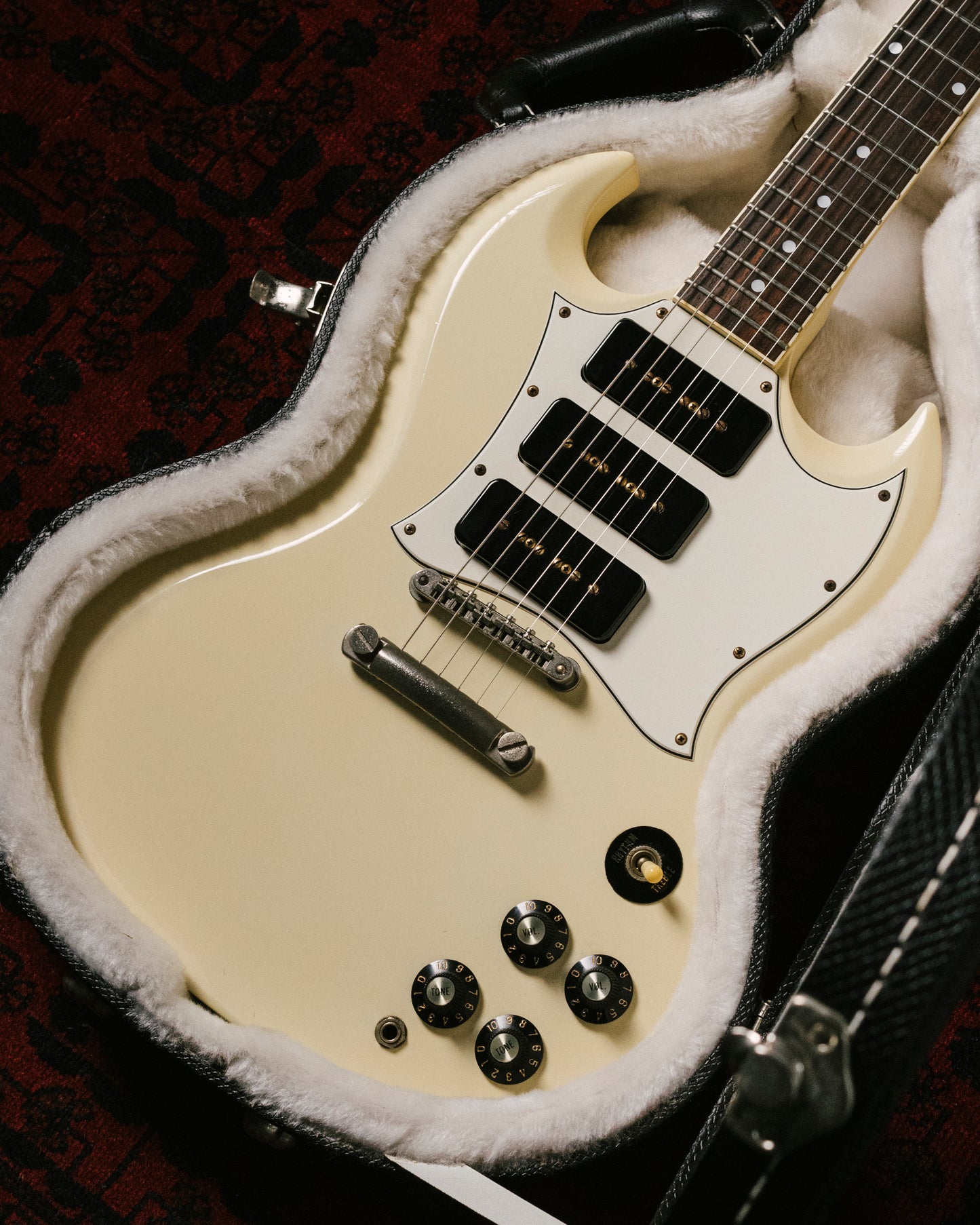 1990 Greco SS-85S SG Special/Custom, P90, 6.2lbs, The Street Sliders, Ranmaru, Gibson USA Case