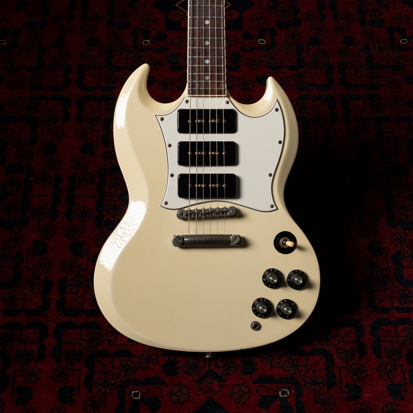 1990 Greco SS-85S SG Special/Custom, P90, 6.2lbs, The Street Sliders, Ranmaru, Gibson USA Case