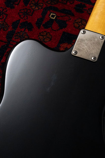 2004 Fender Jaguar JG66 MH, Order, Ebony Fretboard, Matching Headstock, Gunmetal Hardware, Black, Alder, Non Catalog