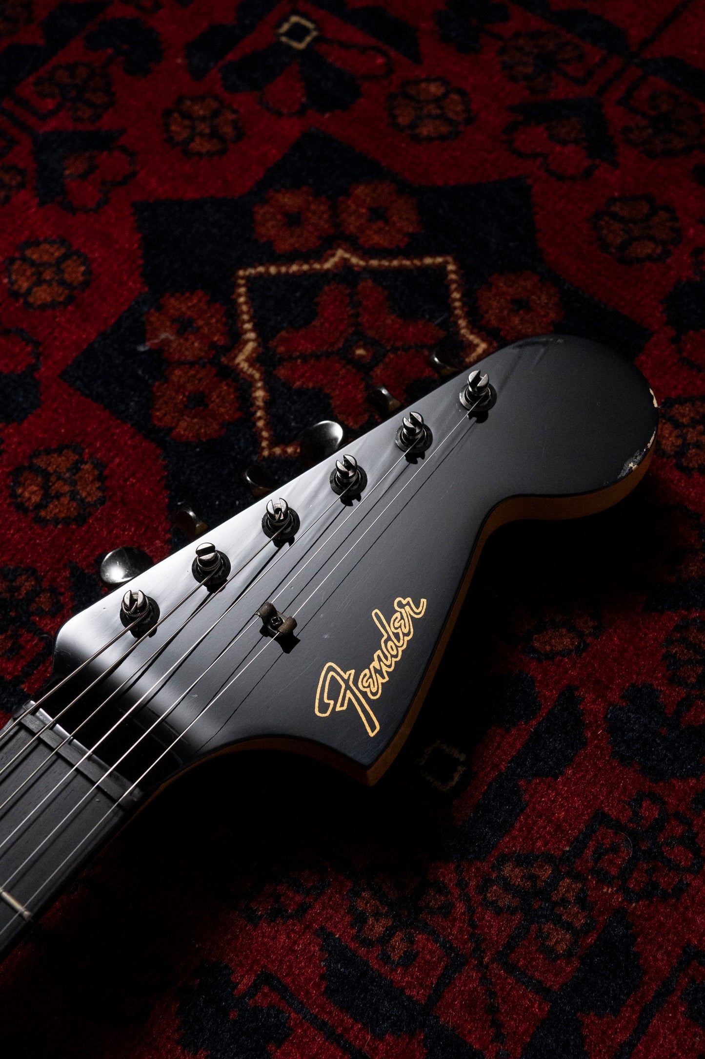 2004 Fender Jaguar JG66 MH, Order, Ebony Fretboard, Matching Headstock, Gunmetal Hardware, Black, Alder, Non Catalog