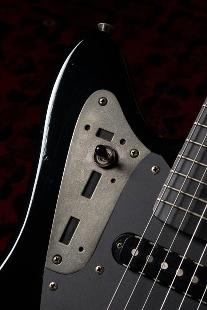 2004 Fender Jaguar JG66 MH, Order, Ebony Fretboard, Matching Headstock, Gunmetal Hardware, Black, Alder, Non Catalog