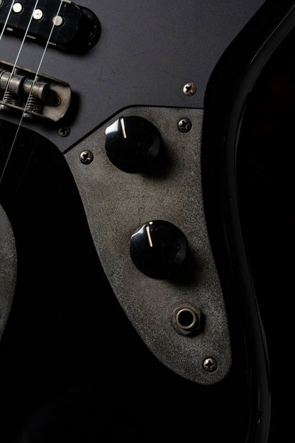 2004 Fender Jaguar JG66 MH, Order, Ebony Fretboard, Matching Headstock, Gunmetal Hardware, Black, Alder, Non Catalog