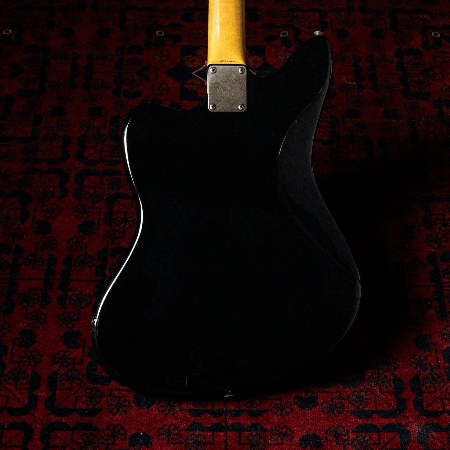 2004 Fender Jaguar JG66 MH, Order, Ebony Fretboard, Matching Headstock, Gunmetal Hardware, Black, Alder, Non Catalog