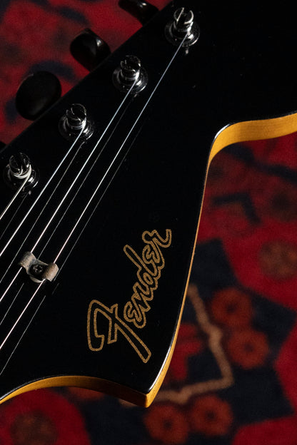 2004 Fender Jaguar JG66 MH, Order, Ebony Fretboard, Matching Headstock, Gunmetal Hardware, Black, Alder, Non Catalog